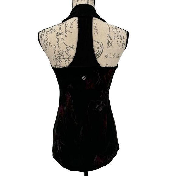 Lululemon Scoop Neck Tank Midnight Iris Multi / Black See Measurements - Picture 8 of 11